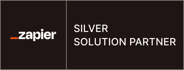 Official Zapier Silver Solution Partner badge