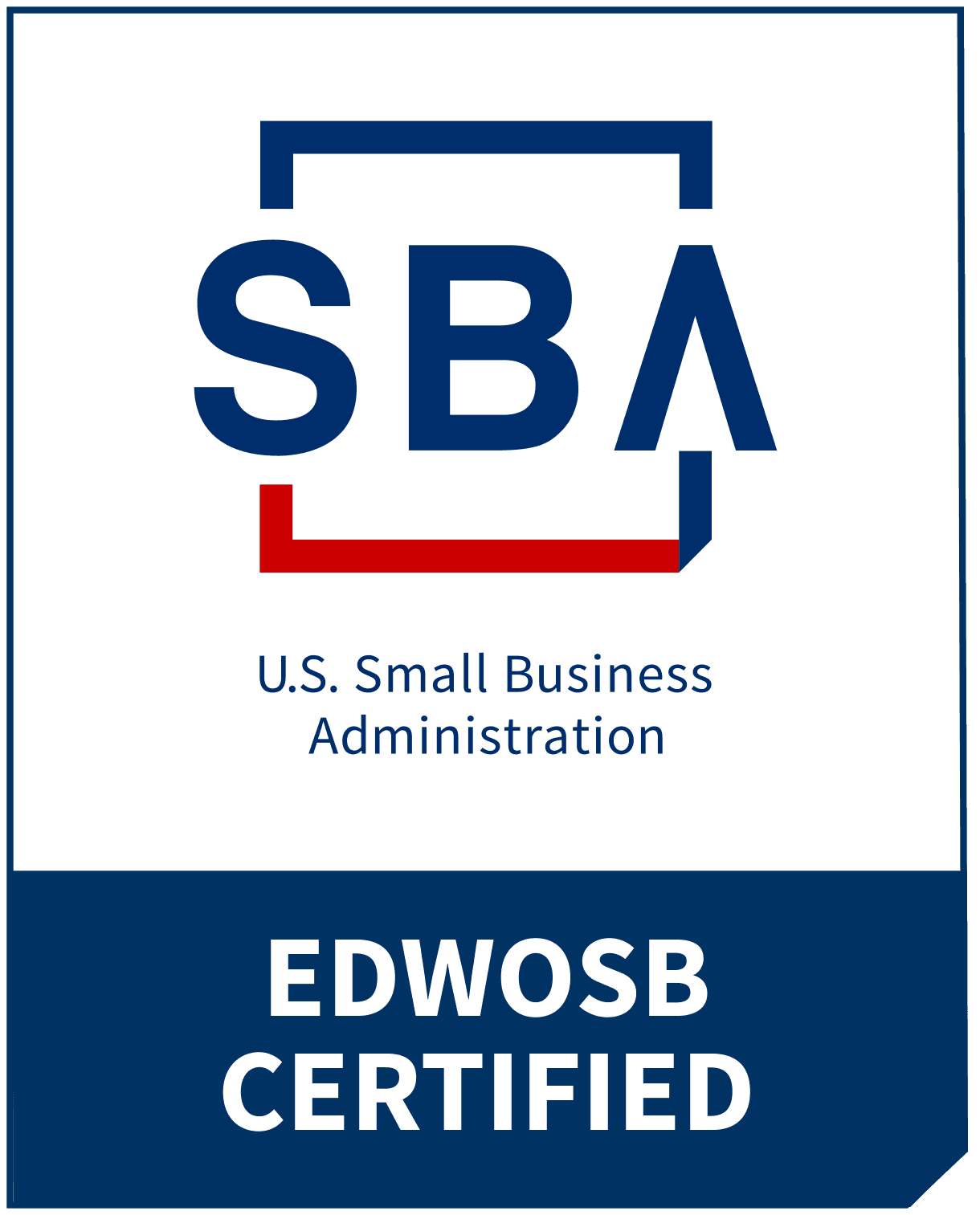 Official SBA EDWOSB Certified icon