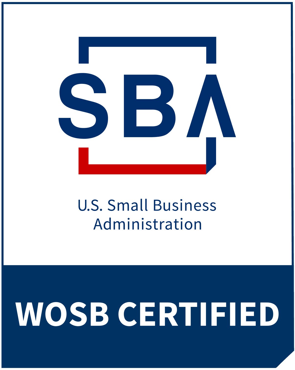 Official SBA WOSB Certified icon